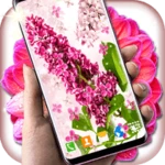 spring live wallpaper android application logo